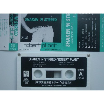 Led Zeppelin - Robert Plant - MC - JAP - Shakin` N Stirred - PROMO ONLY