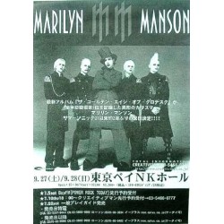 Manson, Marilyn - Flyer - JAP - 2003 Japan Tour