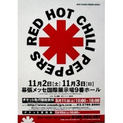 Red Hot Chili Peppers - Flyer - JAP - 2002 Japan Tour