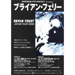 Ferry, Bryan - Flyer - JAP - Japan Tour 2002
