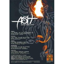 ASH - Flyer - JAP - 2005 Japan Tour