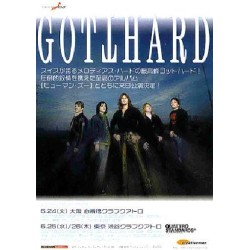 Gotthard - Flyer - JAP - 2003 Japan Tour