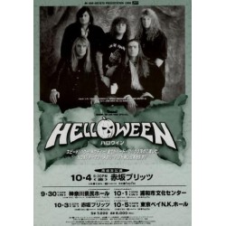 Helloween - Flyer - JAP - 1996 Japantour