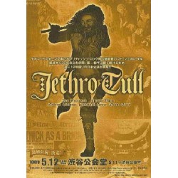 Jethro Tull - Flyer - JAP - 2005 Japan Tour - Brown