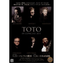 Toto - Flyer - JAP - Japan Tour 2011