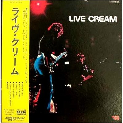 Cream - LP - JAP - Live Cream