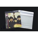 100 Stück - JAP - Katta 12"/LP Aussen Folie / Outside Sleeve with glue Flap