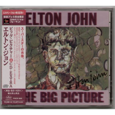 John, Elton - CD - JAP -  The Big Picture - SEALED