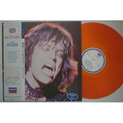 Rolling Stones - LP - JAP - Milestones + Sticker
