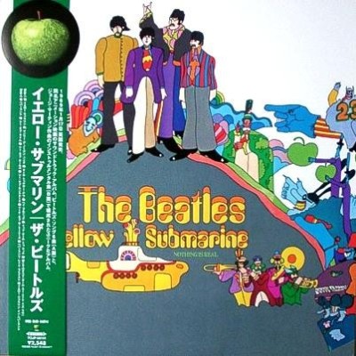 Beatles - LP - JAP - Yellow Submarine - Red Vinyl