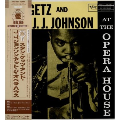 Stan Getz -  J.J. Johnson - LP - JAP - At The Opera House