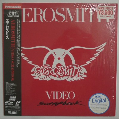 Aerosmith - Laserdisc - JAP - Video Scrapbook