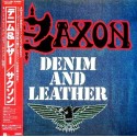 Saxon - LP - JAP -  Denin And Leather