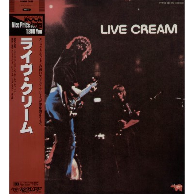 Cream - LP - JAP - Live Cream