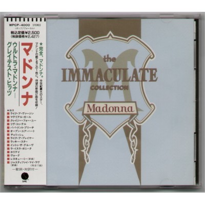 Madonna - CD - JAP - The Immaculate Collection