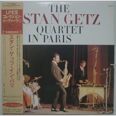 Getz, Stan - LP - JAP - The Stan Getz Quartet in Paris
