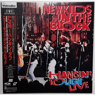 New Kids On The Block - Laserdisc - JAP - Hangin' Tough Live