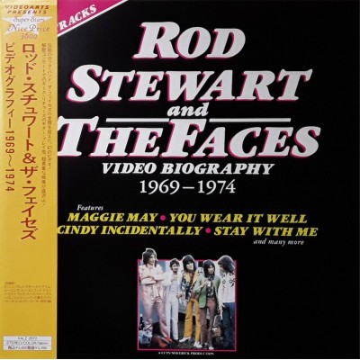Stewart, Rod - Laserdisc - JAP - Video Biography 1969 - 1974 - SEALED