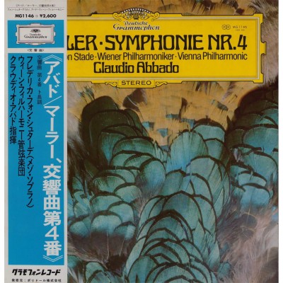 Abbado - LP - JAP - Symphonie Nr.4