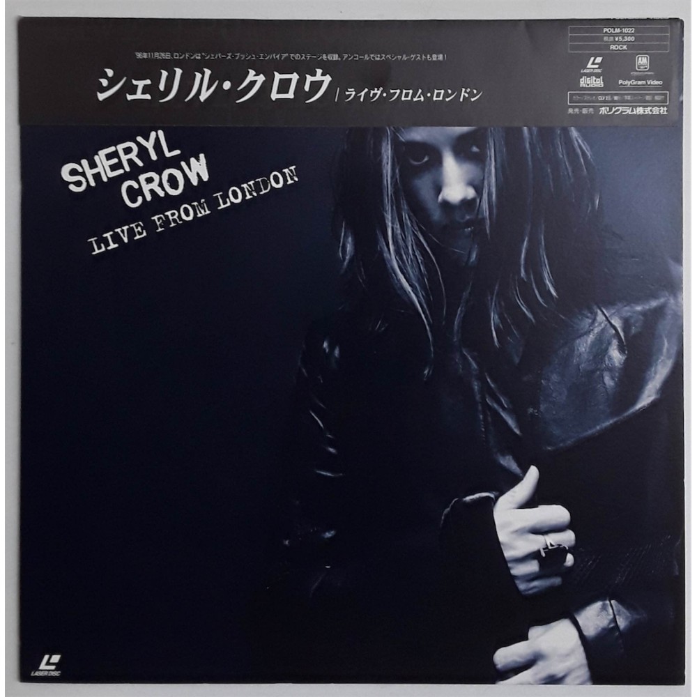 Crow, Sheryl - Laserdisc -  JAP - Live From London Crow, Sheryl - Laserdisc -  JAP - Live From London