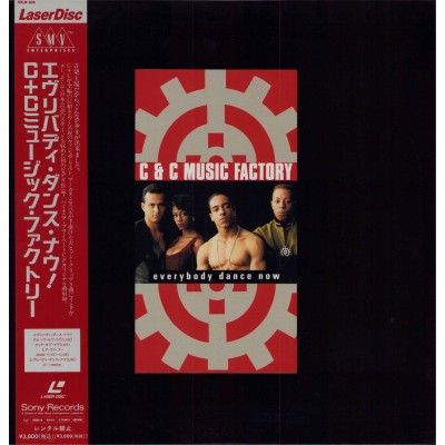 C & C Music FActory - Laserdisc - JAP - Every Body Dance