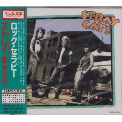 Stray Cats - Setzer, Brian - CD - JAP - Rock Therapy's - PROMO - SEALED
