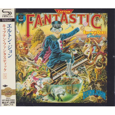 John, Elton - LP - JAP - Captain fantastic and the Brown Dirt Cowboy