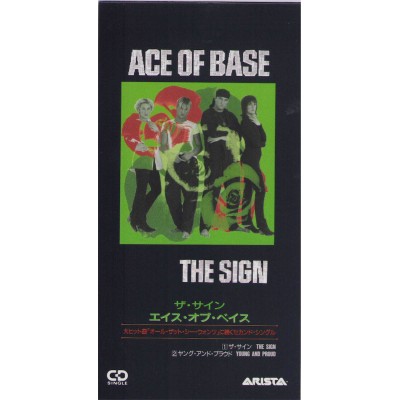 Ace Of Base - 3" CD - JAP - The Sign