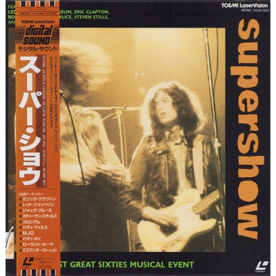 Super Show - LD - JAP - Zeppelin / E.Clapton/ Jack Bluce/ Steben Stilles...