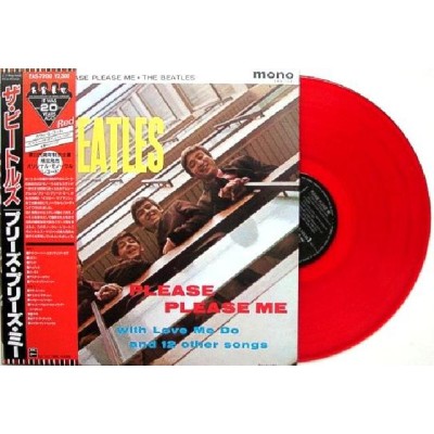 Beatles - LP - JAP - Please Please Me - MONO - Red Vinyl