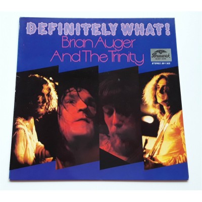 Brian Auger & The Trinity - LP - GER - Definitely What! - Repress