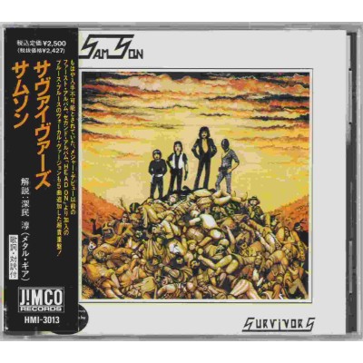 Samson - CD - JAP - Survivors - PROMO