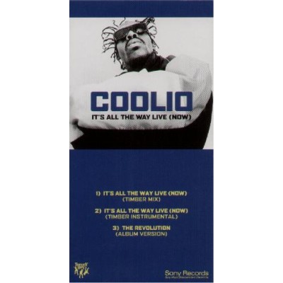 Coolio - 3" CD - JAP - It_s All The Way Live (Now) - PROMO