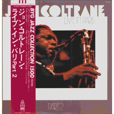 Coltrane, John - LP - JAP - Live In Paris Vol.2