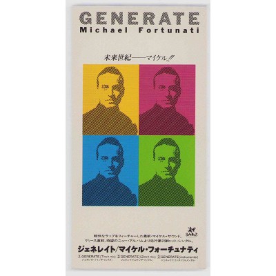 Fortunati, Michael - 3" CD - JAP - Generate - PROMO