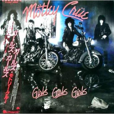 Mötley Crüe - LP - JAP - Girls, Girls, Girls