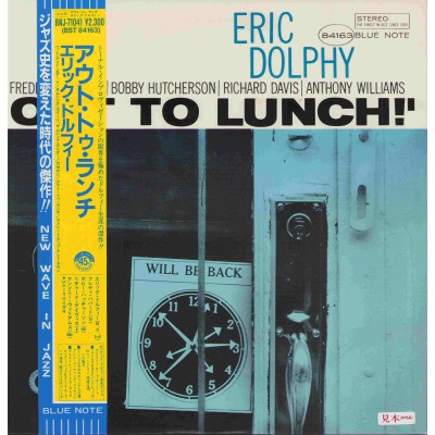 Dolphy, Eric - LP - JAP - Out to Lunch! - Blue Note - PROMO