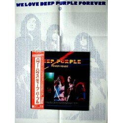Deep Purple - LP - JAP - Power House + Poster