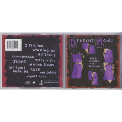 Depeche Mode - CD - EU(NL) - Songs Of Faith And Devotion