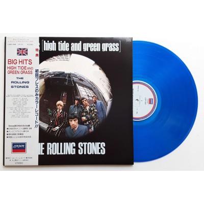 Rolling Stones - LP - JAP - Big Hits (High Tide And Green Grass) - Blue Vinyl