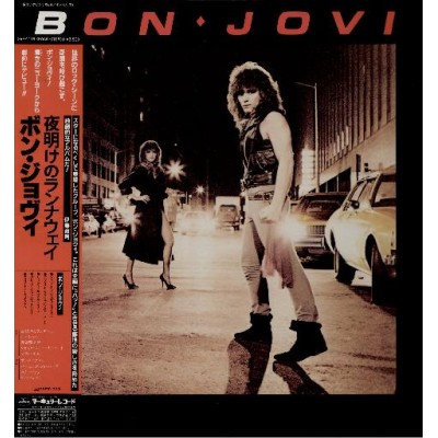 Bon Jovi - LP - JAP - Bon Jovi - Red OBI