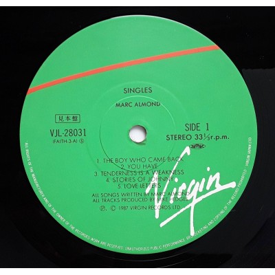 Almond, Marc - LP - JAP - Single 1984 - 1987 - PROMO