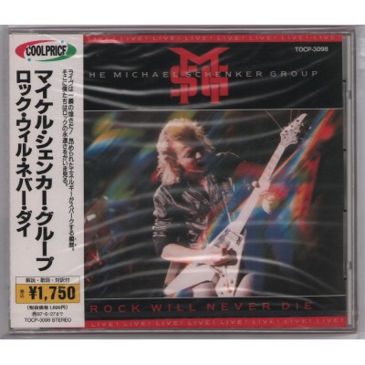 M.S.G. - Michael Schenker Group - CD - JAP - Rock Will Never Die - PROMO - SEALED