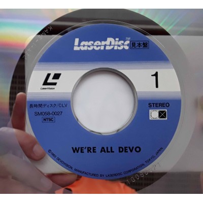 Devo - Laserdisc - JAP - We`re All DEVO - POMO