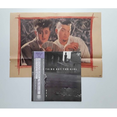 Everything But The Girl - LP - JAP - Love Not Money + Poster