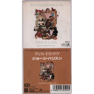 Harrison, George - Beatles - 3" CD - JAP - This is Love