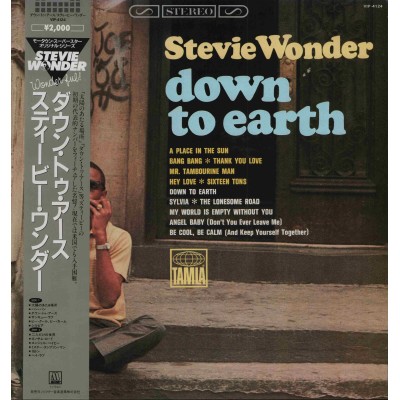 Wonder, Stevie - LP - JAP - Down To Earth