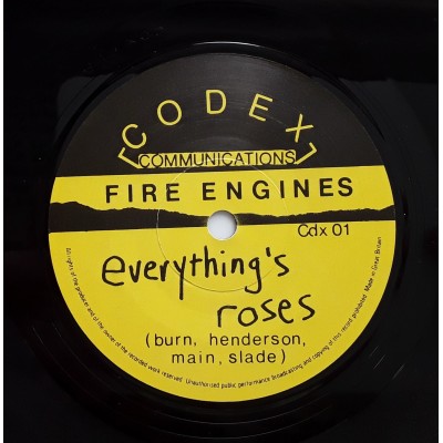 Fire Engines - 7" UK - Get Up and Use Me