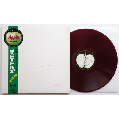 Beatles - 2 LP - JAP - The Beatles - White Album - RED VINYL