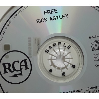 Astley, Rick - CD - JAP - Free - PROMO
